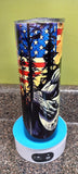 Rocking Bigfoot with Guitar 20 oz tumbler YOU CHOOSE STYLE
