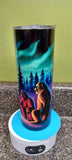 Camping Bigfoot Family 20 oz tumbler YOU CHOOSE STYLE