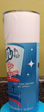 Satan Be Gone Spray 20 ounce skinny tumbler CHOOSE STYLE