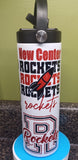 New Center Rockets LOGOs 20 oz flip top tumbler
