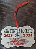New Center Rockets 2023-2024 Christmas Ornament you choose