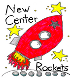 23-24 ART WINNERS CHILD T-Shirt New Center Rockets  Gray or White
