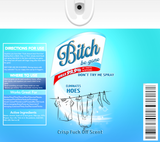 Bitch Be Gone Spray 20 ounce skinny tumbler CHOOSE STYLE & color