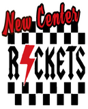 New Center Rockets YOUTH Gray Tshirt CHOOSE GRAPHIC