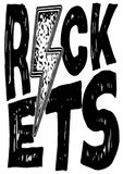 New Center Rockets Adult Gray Tshirt CHOOSE GRAPHIC