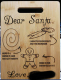 SANTA SNACK BOARD Christmas decor and serving tray in one