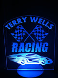 Personalized Racing Glow Light