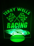 Personalized Racing Glow Light