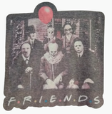 FRIENDS Horror Movie Character Halloween T-Shirt Adult