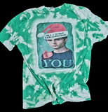 All I want for Chistmas is YOU Bleached T-shirt Adult