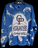 CREATE YOUR OWN Bleached Sweatshirt Choose Graphic & Style