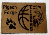 Pigeon Forge Tigers Local School Leather Patch Hats MULTIPLE CHOICES