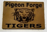 Pigeon Forge Tigers Local School Leather Patch Hats MULTIPLE CHOICES