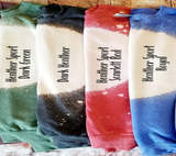 CREATE YOUR OWN Bleached Sweatshirt Choose Graphic & Style
