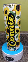 Not Today F'ers  Sunflower 20 oz tumbler YOU CHOOSE STYLE