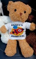 New Center Personalized Rocket Pal 12 inch Bear