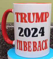 Trumpinator 11 or 15 oz ceramic coffee mug CHOOSE STYLE