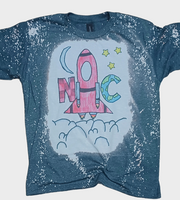 23-24 ART WINNERS CHILD New Center Rockets  BLEACHED Shirt