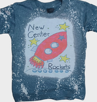 23-24 ART WINNERS CHILD New Center Rockets  BLEACHED Shirt