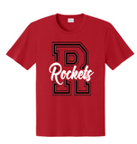 New Center Rockets ADULT Christmas Flyer Shirts