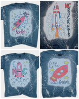 23-24 ART WINNERS CHILD New Center Rockets  BLEACHED Shirt