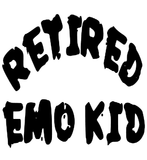 RETIRED EMO KID bleached t-shirt  choose graphic