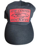 Adult New Center Rockets Leather Engraved hat / cap