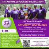 Lupus Make Your Mark Fundraiser tshirt