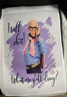 Funny Leslie Jordan Garden Flag 12x18  SUBLIMATION