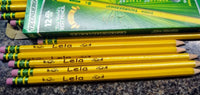 PERSONALIZED PENCILS