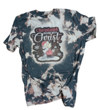 Christmas begins with Christ Bleached T-shirt Adult