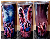 Stranger Things Fireworks 20 ounce skinny tumbler CHOOSE STYLE